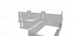 contemporary home, Holywood