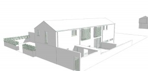 contemporary home, Holywood