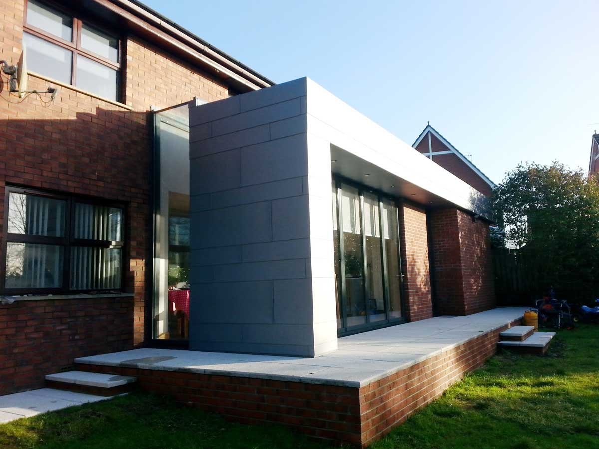 contemporary house extension belfast architects